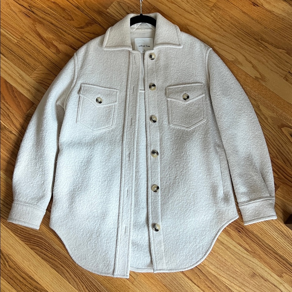 Wilfred free Ganna shirt jacket